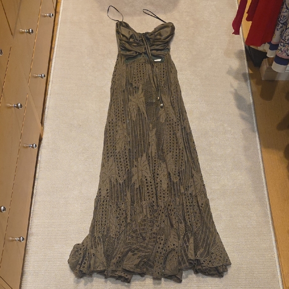 PatBO Dresses & Skirts - Patbo Olive Beach Dress